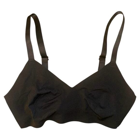 Aerie Smoothez Black Wireless Bra XS – Seamless Unlined Bralette - Picture 2 of 5